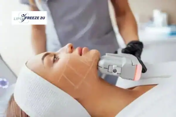 image of HIFU Finchley treatment in progress.